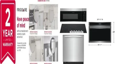 6 Piece Package Includes Refrigerator, Freezer, Cooktop, Wall Oven, Microwave And Dishwasher