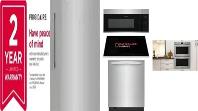 6 Piece Package Includes Refrigerator, Freezer, Cooktop, Wall Oven, Microwave And Dishwasher