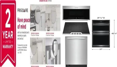 6 Piece Package Includes Refrigerator, Freezer, Cooktop, Wall Oven, Microwave And Dishwasher