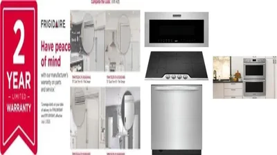 6 Piece Package Includes Refrigerator, Freezer, Cooktop, Wall Oven, Microwave And Dishwasher