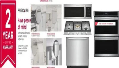 6 Piece Package Includes Refrigerator, Freezer, Cooktop, Wall Oven, Microwave And Dishwasher