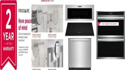 6 Piece Package Includes Refrigerator, Freezer, Cooktop, Wall Oven, Microwave And Dishwasher