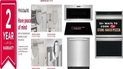 6 Piece Package Includes Refrigerator, Freezer, Cooktop, Wall Oven, Microwave And Dishwasher