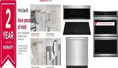 6 Piece Package Includes Refrigerator, Freezer, Cooktop, Wall Oven, Microwave And Dishwasher