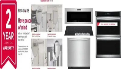 6 Piece Package Includes Refrigerator, Freezer, Cooktop, Wall Oven, Microwave And Dishwasher