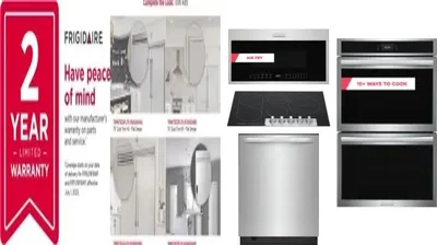 6 Piece Package Includes Refrigerator, Freezer, Cooktop, Wall Oven, Microwave And Dishwasher