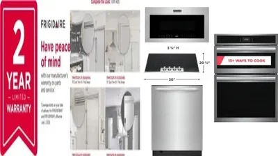 6 Piece Package Includes Refrigerator, Freezer, Cooktop, Wall Oven, Microwave And Dishwasher