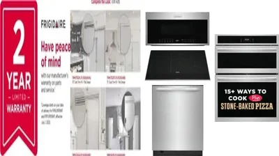 6 Piece Package Includes Refrigerator, Freezer, Cooktop, Wall Oven, Microwave And Dishwasher