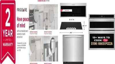 6 Piece Package Includes Refrigerator, Freezer, Cooktop, Wall Oven, Microwave And Dishwasher