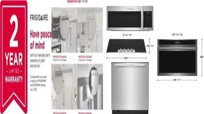 6 Piece Package Includes Refrigerator, Freezer, Cooktop, Wall Oven, Microwave And Dishwasher
