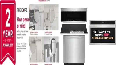 6 Piece Package Includes Refrigerator, Freezer, Cooktop, Wall Oven, Microwave And Dishwasher