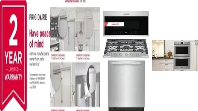 6 Piece Package Includes Refrigerator, Freezer, Cooktop, Wall Oven, Microwave And Dishwasher