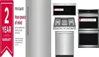 6 Piece Package Includes Refrigerator, Freezer, Cooktop, Wall Oven, Microwave And Dishwasher