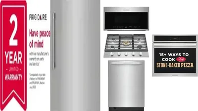 6 Piece Package Includes Refrigerator, Freezer, Cooktop, Wall Oven, Microwave And Dishwasher