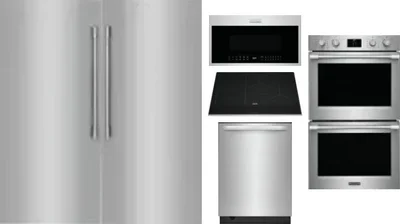6 Piece Package Includes Refrigerator, Freezer, Cooktop, Wall Oven, Microwave And Dishwasher