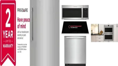 6 Piece Package Includes Refrigerator, Freezer, Cooktop, Wall Oven, Microwave And Dishwasher