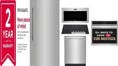 6 Piece Package Includes Refrigerator, Freezer, Cooktop, Wall Oven, Microwave And Dishwasher