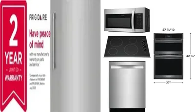 6 Piece Package Includes Refrigerator, Freezer, Cooktop, Wall Oven, Microwave And Dishwasher