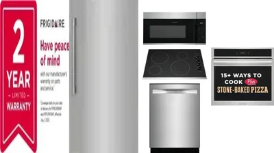 6 Piece Package Includes Refrigerator, Freezer, Cooktop, Wall Oven, Microwave And Dishwasher