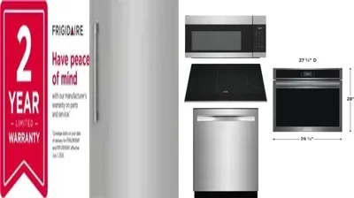 6 Piece Package Includes Refrigerator, Freezer, Cooktop, Wall Oven, Microwave And Dishwasher