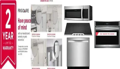 6 Piece Package Includes Refrigerator, Freezer, Cooktop, Wall Oven, Microwave And Dishwasher
