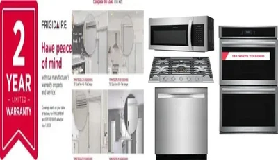 6 Piece Package Includes Refrigerator, Freezer, Cooktop, Wall Oven, Microwave And Dishwasher