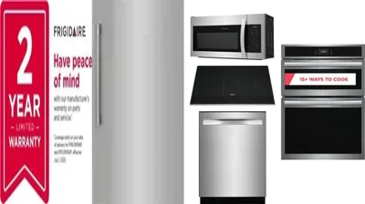 6 Piece Package Includes Refrigerator, Freezer, Cooktop, Wall Oven, Microwave And Dishwasher