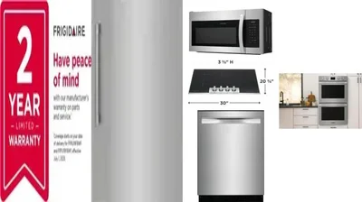 6 Piece Package Includes Refrigerator, Freezer, Cooktop, Wall Oven, Microwave And Dishwasher