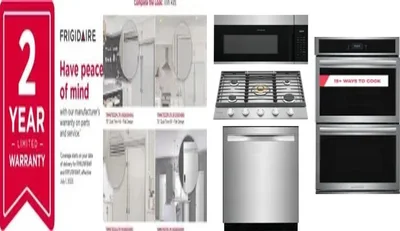 6 Piece Package Includes Refrigerator, Freezer, Cooktop, Wall Oven, Microwave And Dishwasher