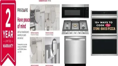 6 Piece Package Includes Refrigerator, Freezer, Cooktop, Wall Oven, Microwave And Dishwasher