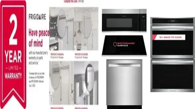 6 Piece Package Includes Refrigerator, Freezer, Cooktop, Wall Oven, Microwave And Dishwasher