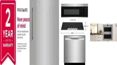6 Piece Package Includes Refrigerator, Freezer, Cooktop, Wall Oven, Microwave And Dishwasher