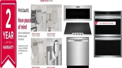 6 Piece Package Includes Refrigerator, Freezer, Cooktop, Wall Oven, Microwave And Dishwasher