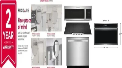 6 Piece Package Includes Refrigerator, Freezer, Cooktop, Wall Oven, Microwave And Dishwasher