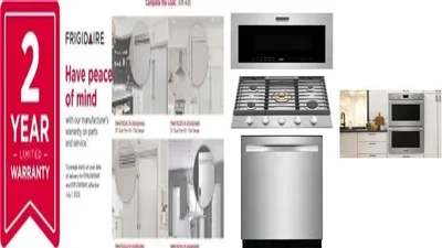 6 Piece Package Includes Refrigerator, Freezer, Cooktop, Wall Oven, Microwave And Dishwasher