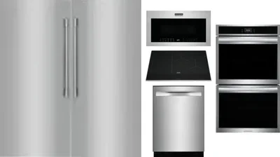 6 Piece Package Includes Refrigerator, Freezer, Cooktop, Wall Oven, Microwave And Dishwasher