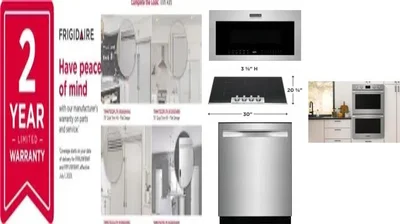 6 Piece Package Includes Refrigerator, Freezer, Cooktop, Wall Oven, Microwave And Dishwasher