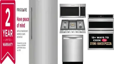 6 Piece Package Includes Refrigerator, Freezer, Cooktop, Wall Oven, Microwave And Dishwasher