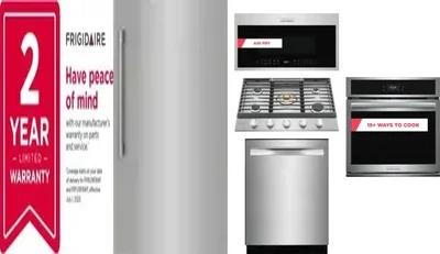 6 Piece Package Includes Refrigerator, Freezer, Cooktop, Wall Oven, Microwave And Dishwasher