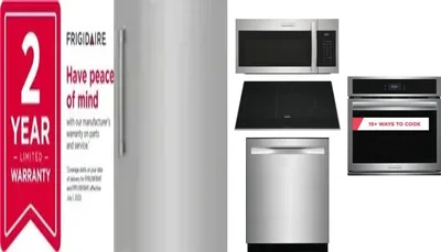 6 Piece Package Includes Refrigerator, Freezer, Cooktop, Wall Oven, Microwave And Dishwasher