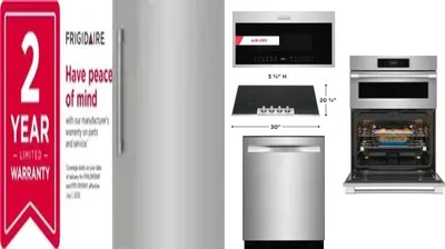 6 Piece Package Includes Refrigerator, Freezer, Cooktop, Wall Oven, Microwave And Dishwasher