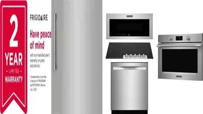 6 Piece Package Includes Refrigerator, Freezer, Cooktop, Wall Oven, Microwave And Dishwasher