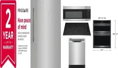 6 Piece Package Includes Refrigerator, Freezer, Cooktop, Wall Oven, Microwave And Dishwasher