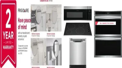 6 Piece Package Includes Refrigerator, Freezer, Cooktop, Wall Oven, Microwave And Dishwasher