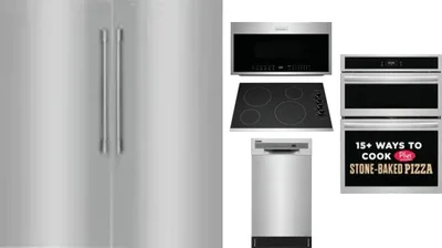 6 Piece Package Includes Refrigerator, Freezer, Cooktop, Wall Oven, Microwave And Dishwasher