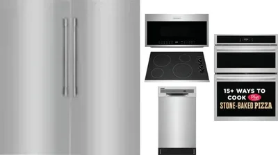 6 Piece Package Includes Refrigerator, Freezer, Cooktop, Wall Oven, Microwave And Dishwasher