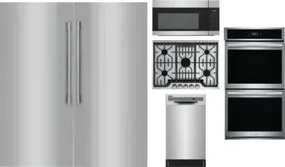 6 Piece Package Includes Refrigerator, Freezer, Cooktop, Wall Oven, Microwave And Dishwasher
