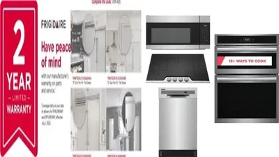 6 Piece Package Includes Refrigerator, Freezer, Cooktop, Wall Oven, Microwave And Dishwasher