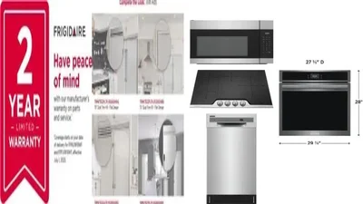 6 Piece Package Includes Refrigerator, Freezer, Cooktop, Wall Oven, Microwave And Dishwasher