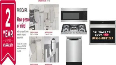 6 Piece Package Includes Refrigerator, Freezer, Cooktop, Wall Oven, Microwave And Dishwasher